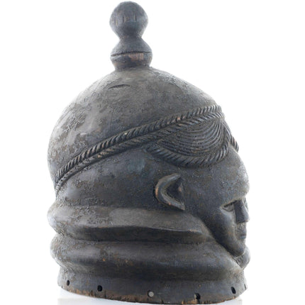 Old African Mende Helmet Mask