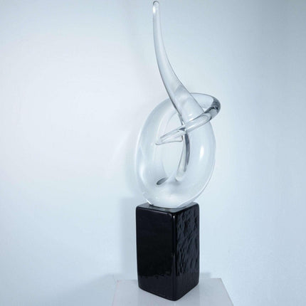 Giuliano Tosi for Oggetti Large Murano Abstract sculpture