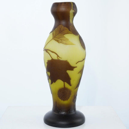 1920's French Legras Cameo Art Glass Vase