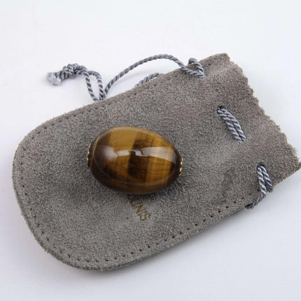 Ilias Lalaounis (1920-2013) 18k gold on Tigers Eye Easter Egg