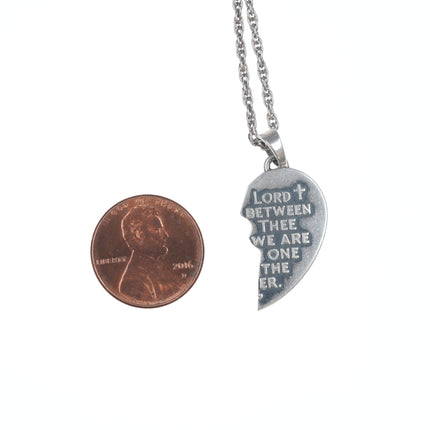 James Avery Lord between me and thee pendant/necklace