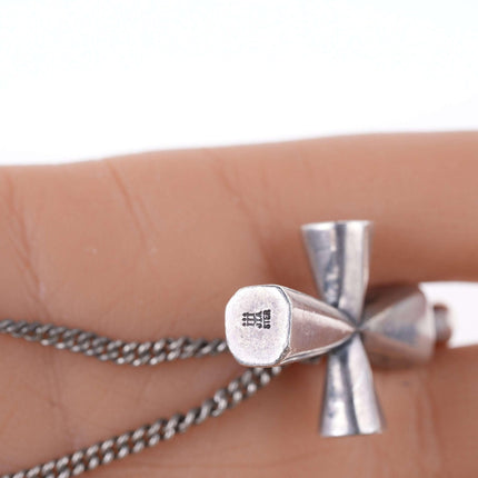 จี้ไม้กางเขน James Avery St Theresa Cross ขนาดใหญ่ในสเตอร์ลิง