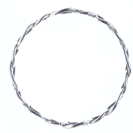 Retro Sterling Chain link bangle