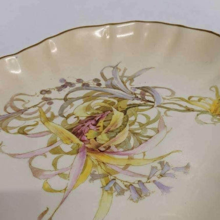 c1884 Royal Doulton Botanical Desert Serving pieces 2 pc