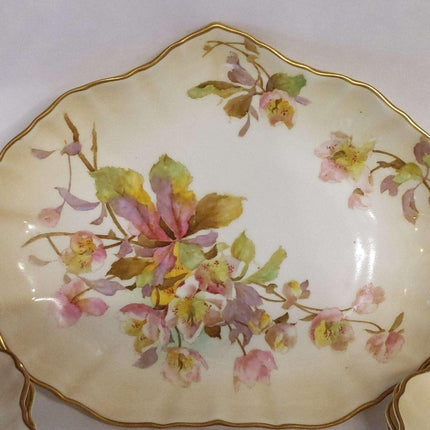 c1884 Royal Doulton Botanical Desert Service 8-tlg