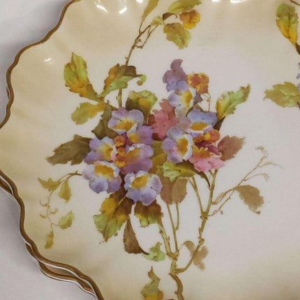 c1884 Royal Doulton Botanical Desert Service 8-tlg