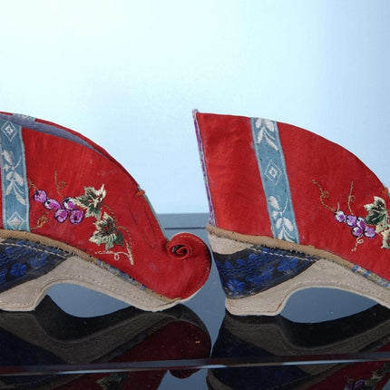 c1900 Antique Chinese Lotus Shoes