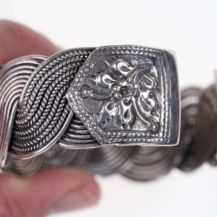 Samuel Benham BJC Sterling silver cuff bracelet