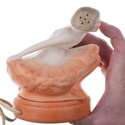1920's Fulper Porcelain perfume lamp