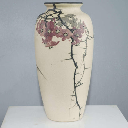 Large Weller Hudson Cherry Blossom Vase