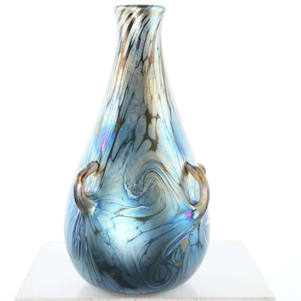 Saul Alcaraz Studio Art Glass Vase