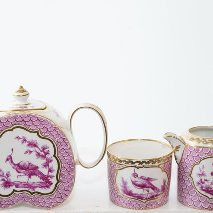 Antique French Sevres Style Tea For two Tête-à-Tête tea set