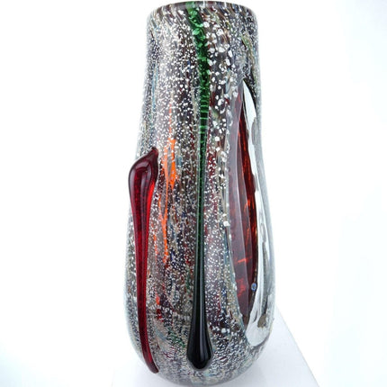 大型中世纪 Eugenio Ferro Murano 艺术玻璃花瓶