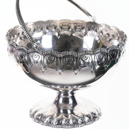 1860's Tiffany Sterling Silver Basket made by New York Silversmith William Gale