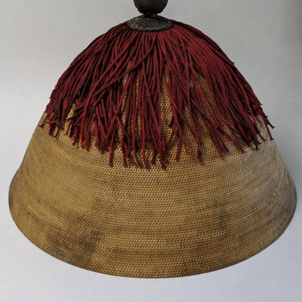 Antique Chinese Hat Court/Officer/Mandarin with Box c1890