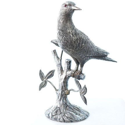 Large Sterling Jose Marmolejo Mexico City Bird Sculpture