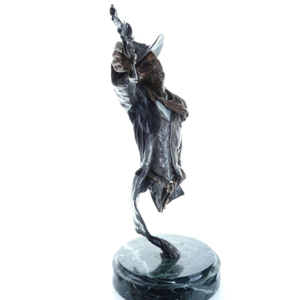 Peter Madsen Cowboy Bronze Sculpture "Long Arm of the Law" 13/24