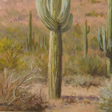 Porfirio Salinas (1910–1973) Big Bend Texas/Mexiko Landschaft südlich von El Paso