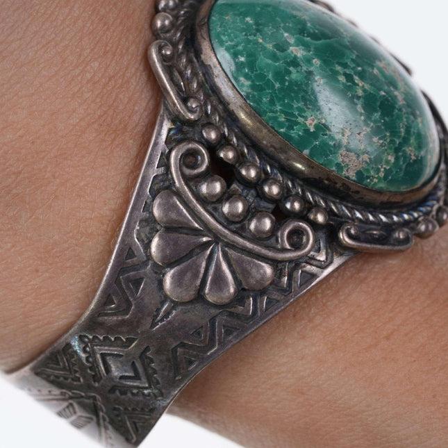 Maisels Fred Harvey Era Indianer Sterling/Türkis Manschettenarmband