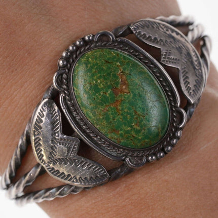 Vintage Navajo Sterling/Turquoise Cuff Bracelet