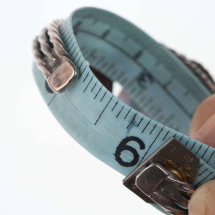 Vintage Navajo Sterling/Turquoise Cuff Bracelet