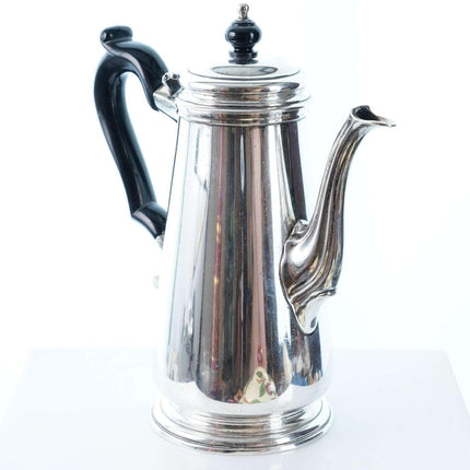 c1940's Tiffany Lighthouse Sterling silver demitasse coffee pot RWS monogram