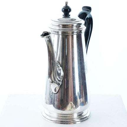 c1940's Tiffany Lighthouse Sterling silver demitasse coffee pot RWS monogram