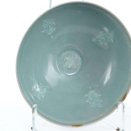 13th Century Korean Celadon Goryeo Dynasty bowl