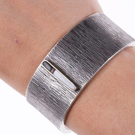 6,25" Norbert Peshlakai Navajo 14k Sterling, Korallen-, Jet- und Muschelarmband und Ringset