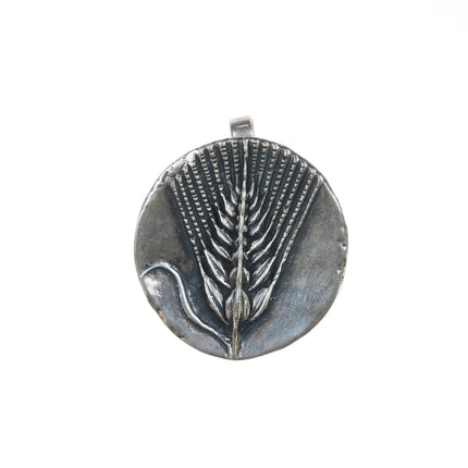 Retired James Avery Wheat pendant in sterling