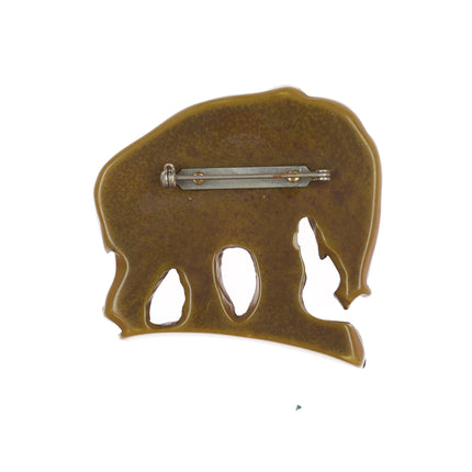 c1940's Bakelite Elephant brooch