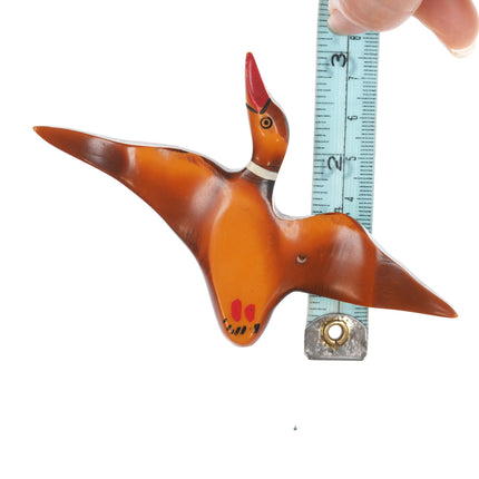 c1940's Bakelite Duck brooch