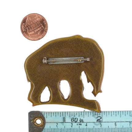 c1940's Bakelite Elephant brooch