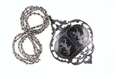 Vintage Siam Sterling Silver Pendant/necklace