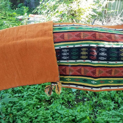 Vintage Pair Moroccan African Tribal Berber Pillows c.1960 new Never Used 23" x