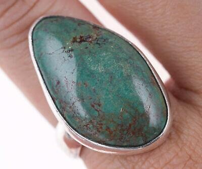 Sz9.5 BJ Vintage Southwestern Sterling/turquoise ring