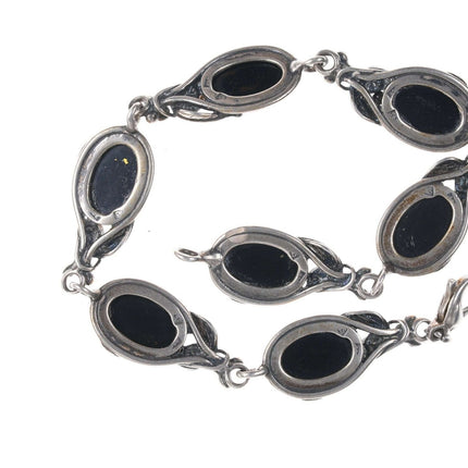 Vintage Sterling silver deco bracelet