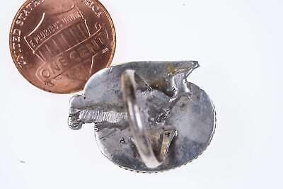 sz5.5 Vintage sterling Zuni Bluebird Inlay ring
