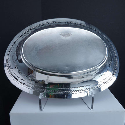 Tiffany Sterling Silver Art Deco Reticulated Bread Basket