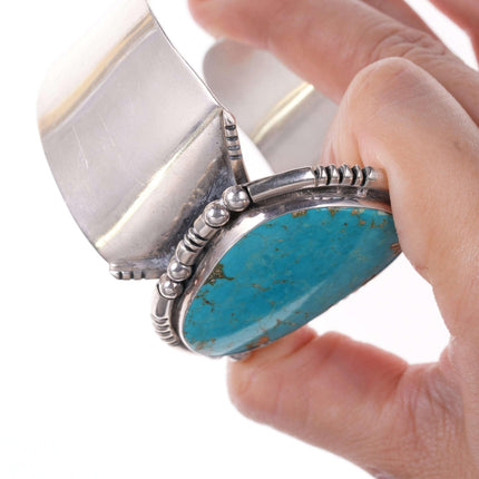 Native American Sterling and turquoise bracelet