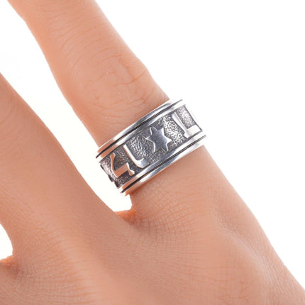 sz5.25 James Avery sterling Song of Solomon ring