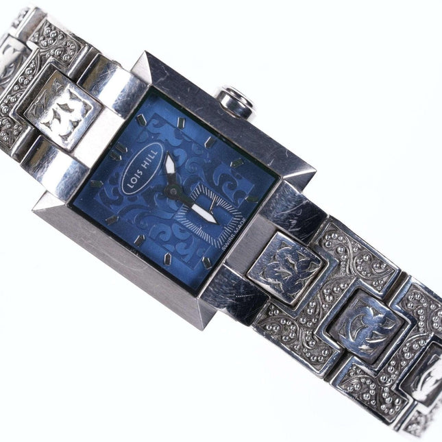 Lois Hill Watch Sterling Silver Band