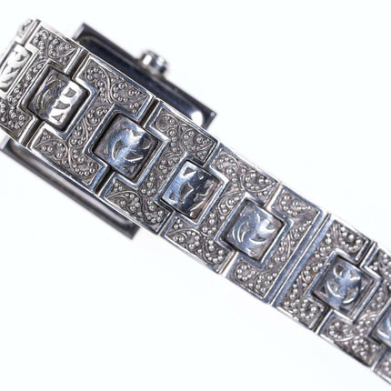 Lois Hill Watch Sterling Silver Band