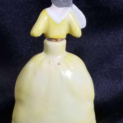 Germany Figural Perfume Bottle Woman in dress Porcelain c.1910