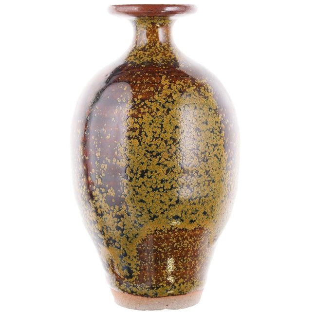 1982 Walt Glass Pottery(1943-2016) McQueeney San Antonio Texas Art Pottery Vase