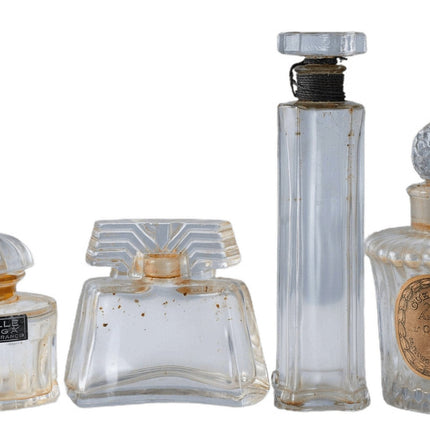c1940 French Baccarat Perfume Bottle Collection z