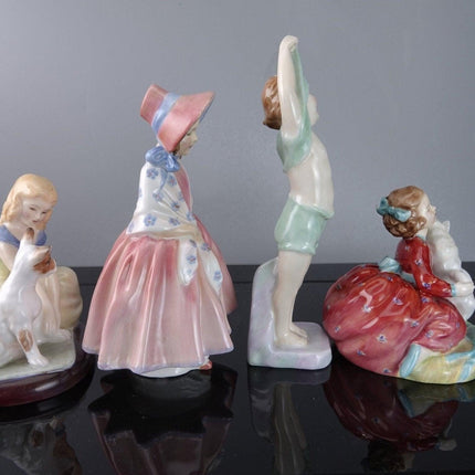 1940er-60er Jahre Royal Doulton Kinder- und Hundegrundstück