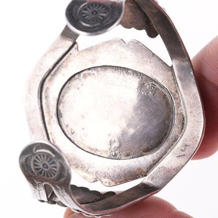 6 3/8" Fred Harvey Era Sterling- und Türkisarmband