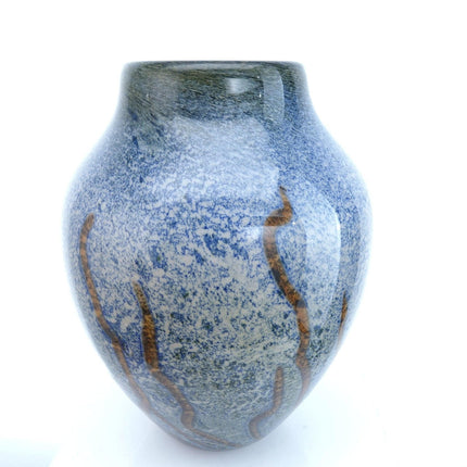 1979 年 11 英寸 Michael Cohn MCM 艺术玻璃花瓶