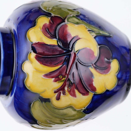 c1950 Walter Moorcroft Hibiscus Ginger Jar